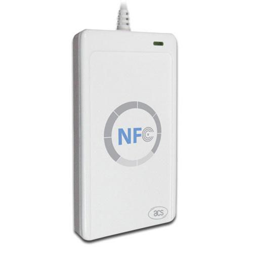 ACS ACR122 NFC USB, PC/SC NFC Contactless, Buzzer 13.56MHz contactless technology, ISO 14443 A/ B, NFC & FeliCa - W124585545
